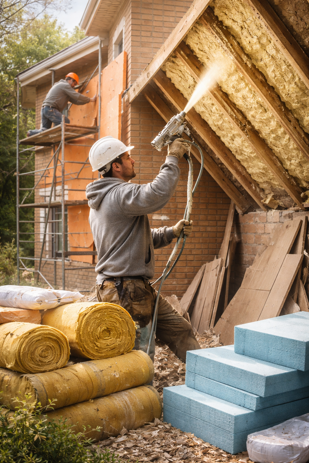 Утепление домов в таре под ключ от 4321 руб/м2 | Профессионально — ТепломастерТар